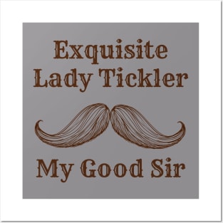 Exquisite Lady Tickler Posters and Art